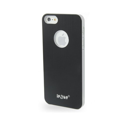 Husa protectie SKY-AL ULTRA-THIN pentru iPhone 5 / 5S / 5 SE, metalizata - Negru