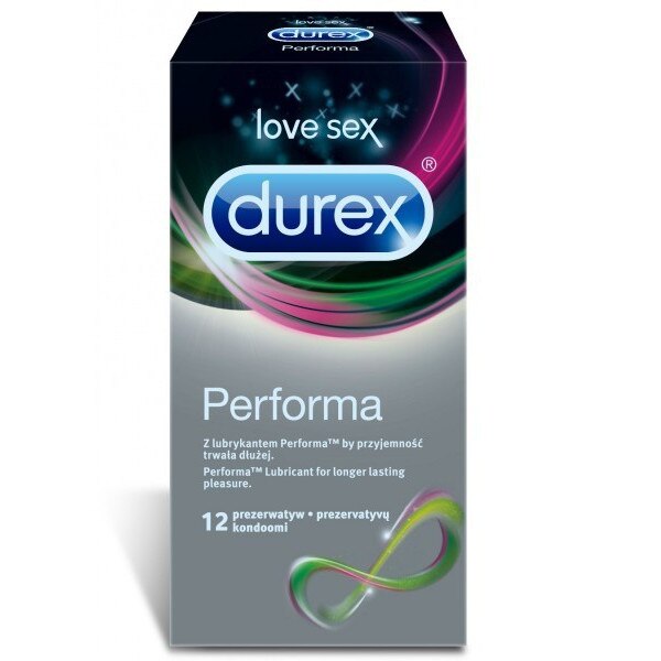 Prezervative Durex Performa, 12 buc