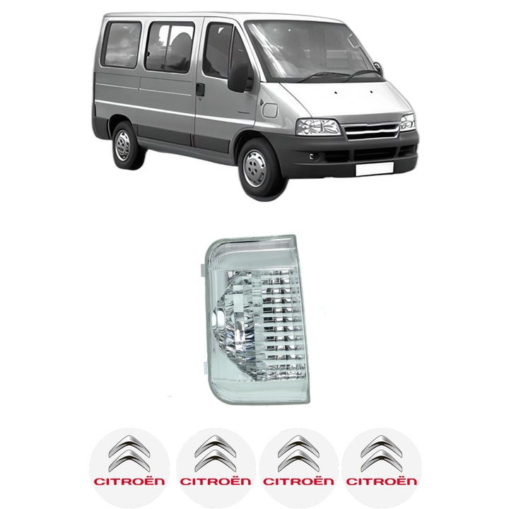 Indicator oglinda Partea Stanga CITROEN JUMPER I Bus (244, Z_) din 2002-2006, Auto, Blic, 4 Stickere auto cu CITROEN