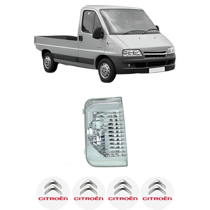 Indicator oglinda Partea Stanga CITROEN JUMPER I Platform/Chassis (244) din 2002-2006, Auto, Blic, 4 Stickere auto cu CITROEN