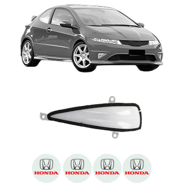 Indicator oglinda Partea Stanga HONDA CIVIC VIII Hatchback (FN, FK) din 2005-2012, Auto, Blic, 4 Stickere auto cu HONDA