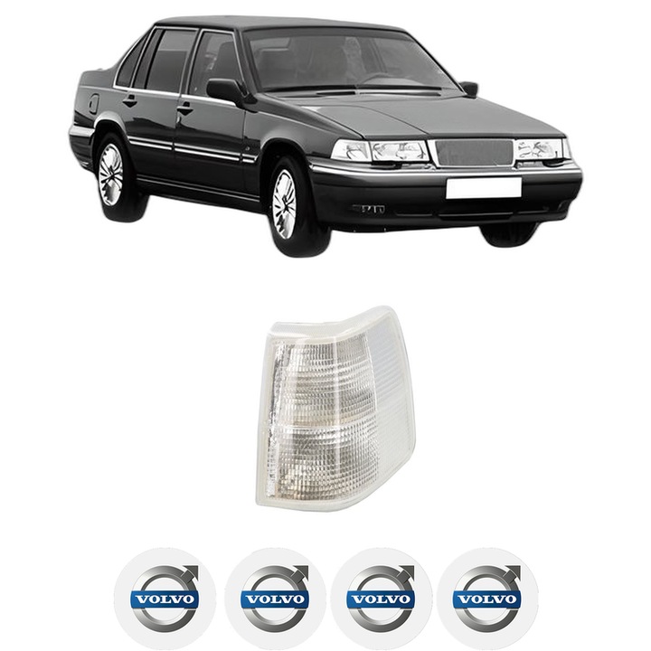 Semnalizator Fata Stanga VOLVO 960 (964) din 1990-1994, Auto, Depo, 4 Stickere auto cu VOLVO