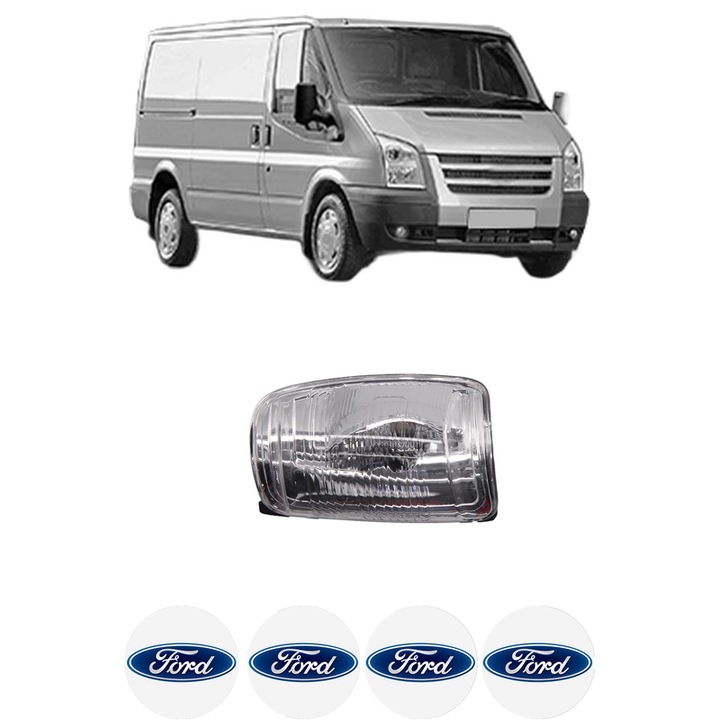 Indicator oglinda Partea Dreapta FORD TRANSIT Van (FA_ _) din 2000-2014, Auto, Blic, 4 Stickere auto cu FORD