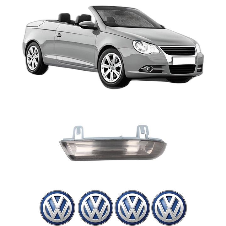 Indicator oglinda Partea Stanga Volkswagen EOS (1F7, 1F8) din 2006-2015, Auto, Blic, 4 Stickere auto cu Volkswagen