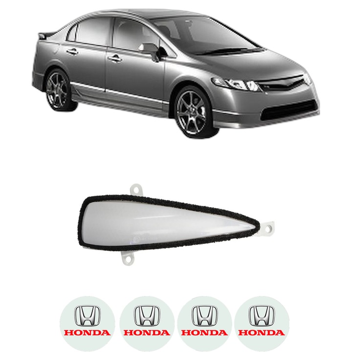 Indicator oglinda Partea Dreapta HONDA CIVIC VIII Saloon (FD, FA) din 2005-2013, Auto, Blic, 4 Stickere auto cu HONDA