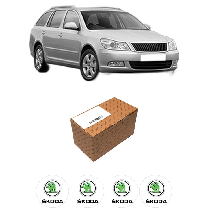 Indicator oglinda Partea Dreapta SKODA OCTAVIA II Combi (1Z5) din 2004-2013, Auto, Blic, 4 Stickere auto cu SKODA