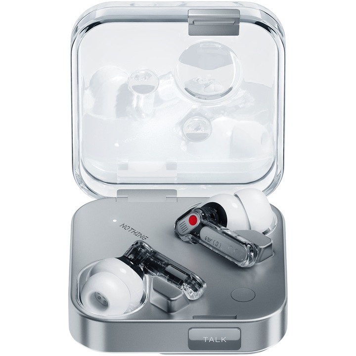 Casti In-Ear Nothing Ear (3), True Wireless, Bluetooth, Adaptive Noice Cancelation, Spatial Audio, White