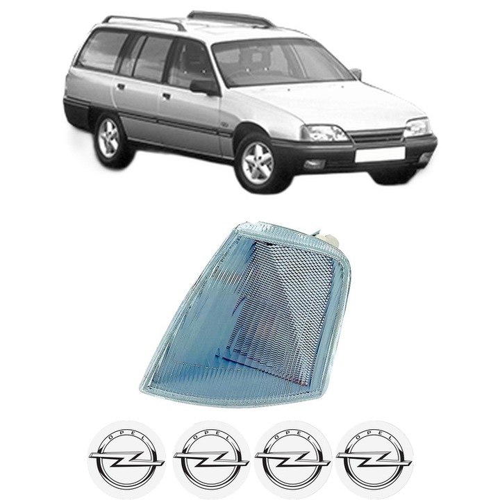 Semnalizator Fata Stanga OPEL OMEGA A Estate (V87) din 1986-1994, Auto, Depo, 4 Stickere auto cu OPEL