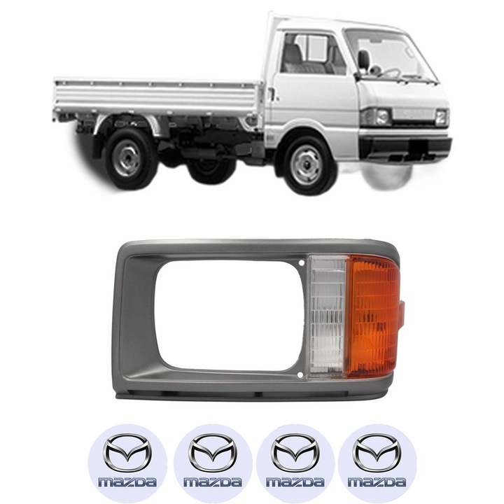 Semnalizator Fata Stanga MAZDA E Platform/Chassis (SD1) din 1983-1999, Auto, Depo, 4 Stickere auto cu MAZDA