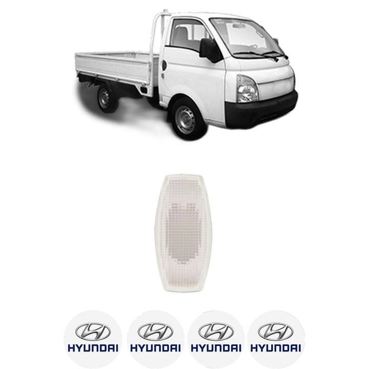 Semnalizator Partea Dreapta / Stanga HYUNDAI H100 Platform/Chassis din 1993-1997, Auto, Depo, 4 Stickere auto cu HYUNDAI