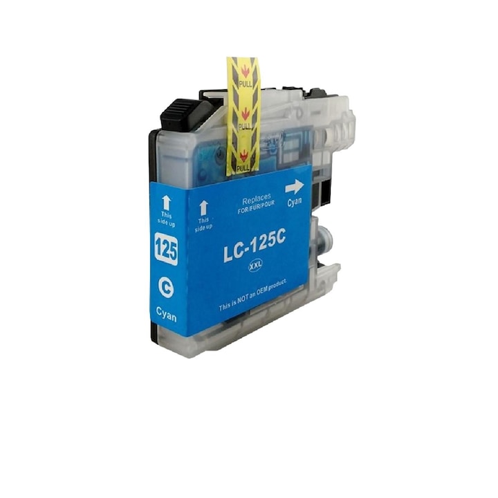 Flacon cerneala compatibila bulk (fara cutie) GI-490 / GI-590 / GI-790, albastru cyan, 70 ml, pentru Canon PIXMA G1100 2100 3100 G1400 2400 3400 G1000 2000 3000 G1800 2800 3800 G1900 2900 3900