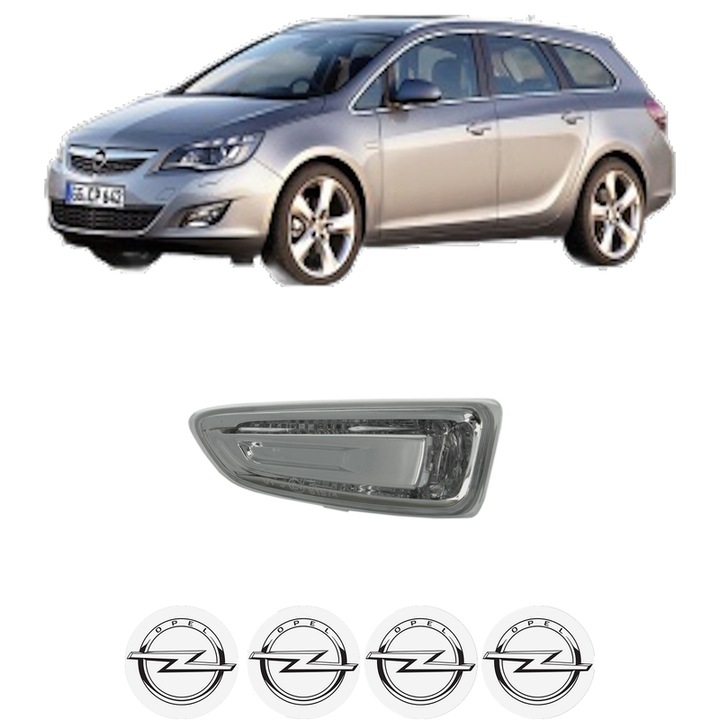Semnalizator Partea Stanga OPEL ASTRA J Sports Tourer (P10) din 2010-2015, Auto, Depo, 4 Stickere auto cu OPEL