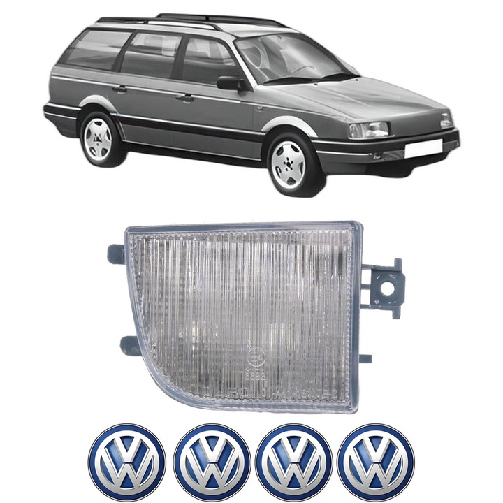 Semnalizator Fata Dreapta Volkswagen PASSAT B3/B4 Variant (3A5, 35I) din 1988-1997, Auto, Depo, 4 Stickere auto cu Volkswagen
