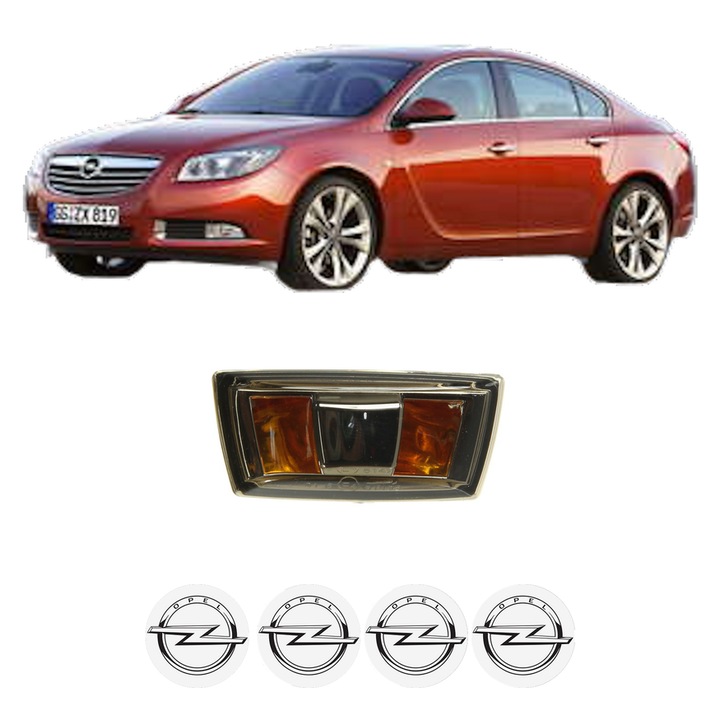 Semnalizator Partea Dreapta OPEL INSIGNIA A Saloon (G09) din 2008-2017, Auto, Depo, 4 Stickere auto cu OPEL