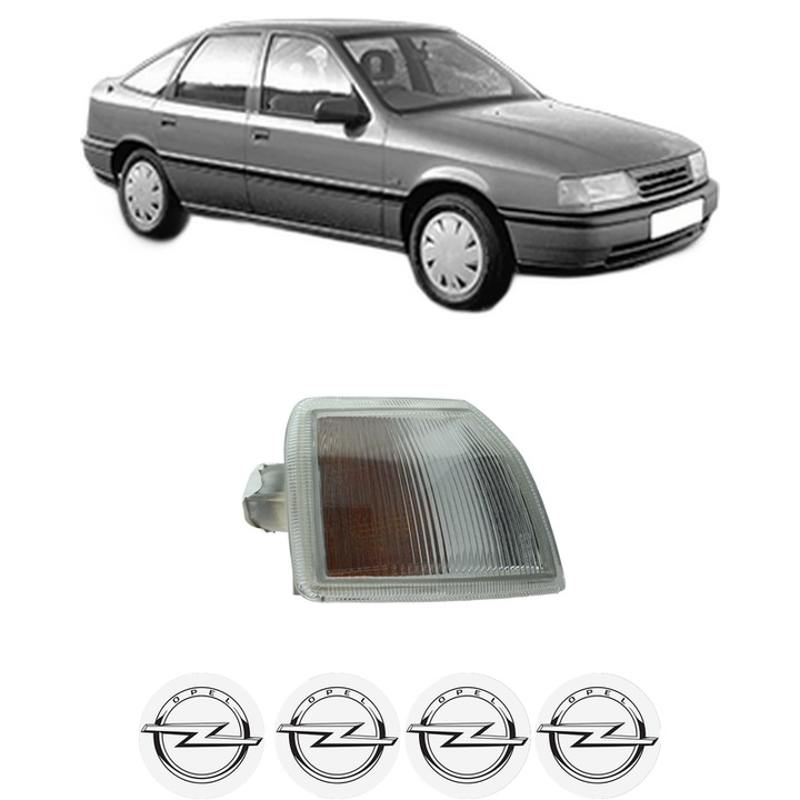 Semnalizator Fata Dreapta OPEL VECTRA A Hatchback (J89) din 1988-1995, Auto, Depo, 4 Stickere auto cu OPEL