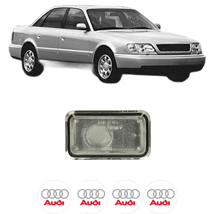 Semnalizator Partea Dreapta AUDI A6 C4 (4A2) din 1994-1997, Auto, Depo, 4 Stickere auto cu AUDI