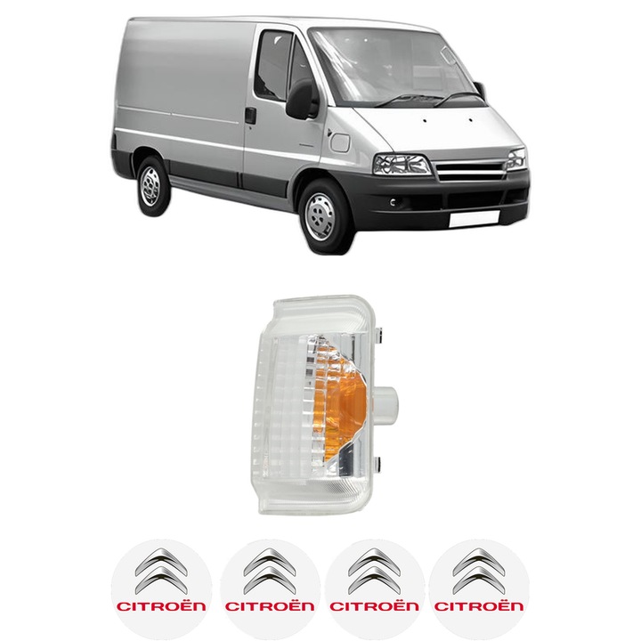 Indicator oglinda Partea Stanga CITROEN JUMPER I Van (244) din 2002-2006, Auto, Blic, 4 Stickere auto cu CITROEN