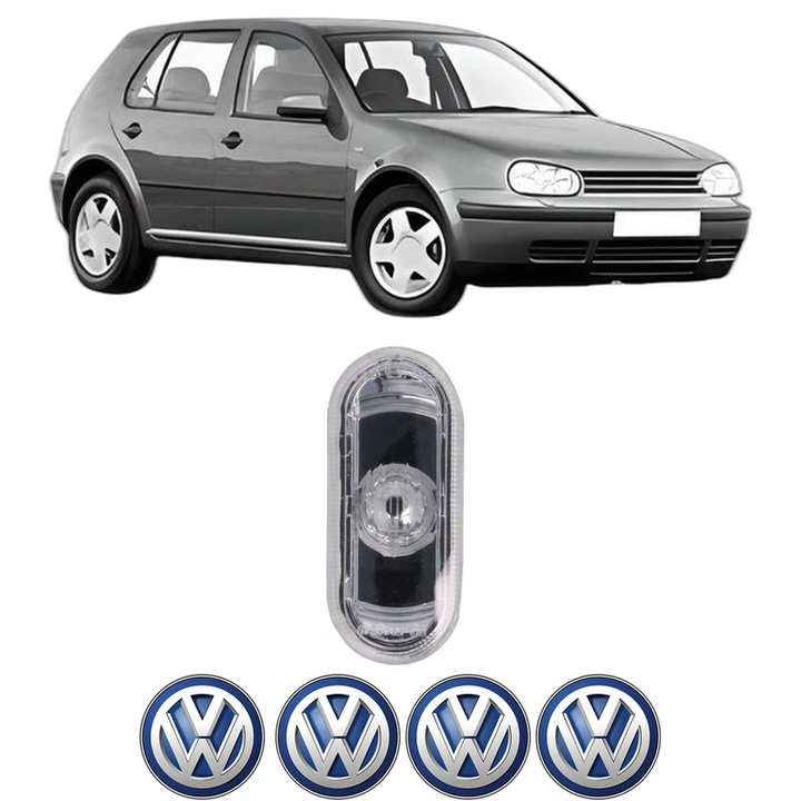 Semnalizator Partea Dreapta / Stanga Volkswagen GOLF IV (1J1) din 1997-2005, Auto, Blic, 4 Stickere auto cu Volkswagen