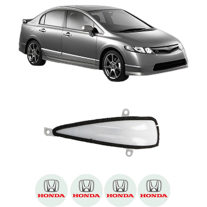 Indicator oglinda Partea Stanga HONDA CIVIC VIII Saloon (FD, FA) din 2005-2013, Auto, Blic, 4 Stickere auto cu HONDA