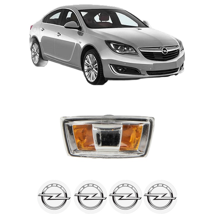 Semnalizator Partea Stanga OPEL INSIGNIA A (G09) din 2008-2017, Auto, Blic, 4 Stickere auto cu OPEL