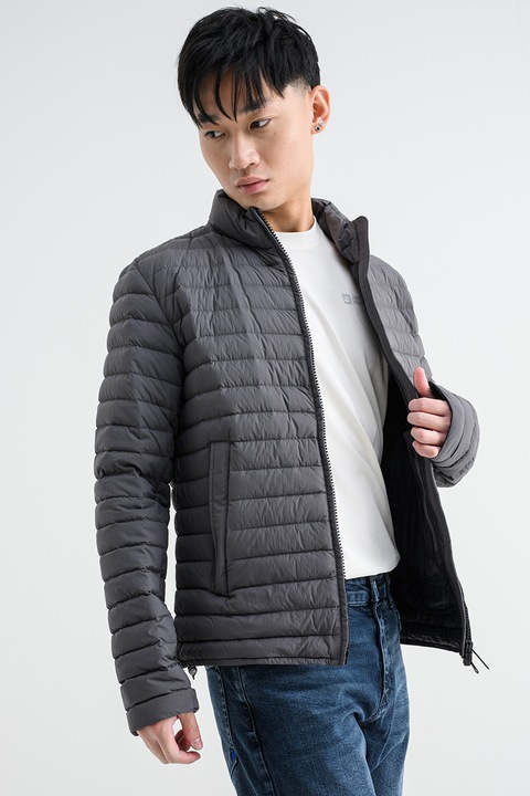 Colmar, Geaca matlasata cu guler mediu, Gri