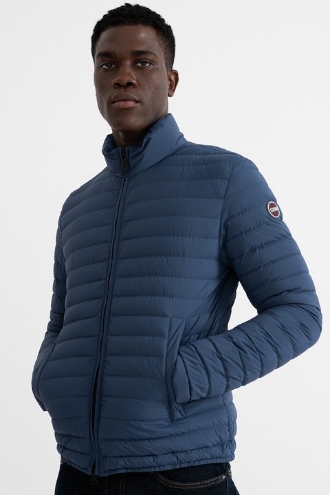 Colmar, Steppelt télikabát középmagas gallérral, Púderkék