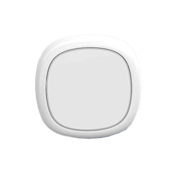 Mágneses GPS-elvesztésgátló eszköz, fehér, 32.6x32.6x10.1mm