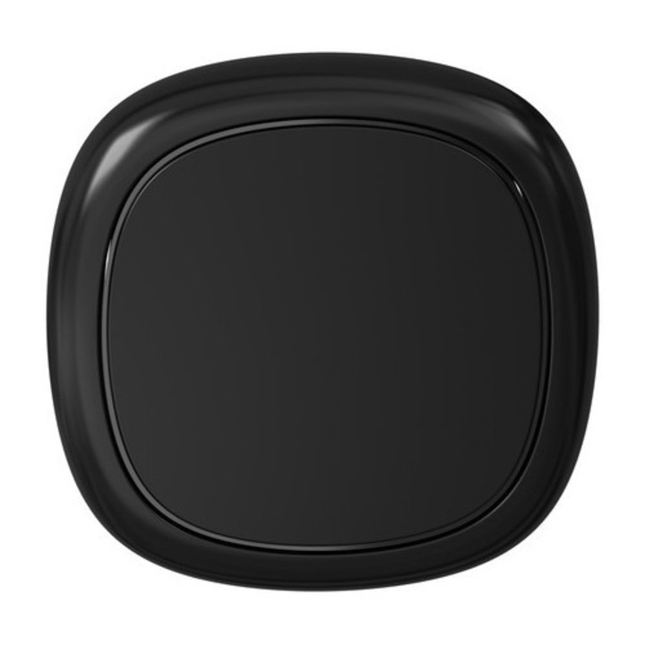 Elvesztésgátló eszköz, 12 hónap üzemidő, GPS, Bluetooth, fekete, 32.6x32.6x10.1mm