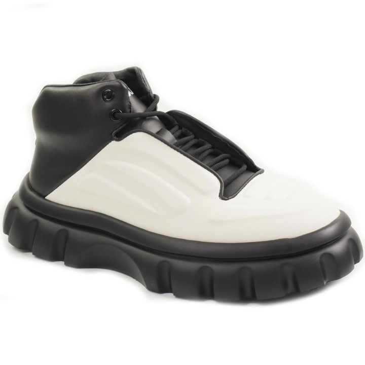 Ghete barbati J51031 2A 47 N, Alb