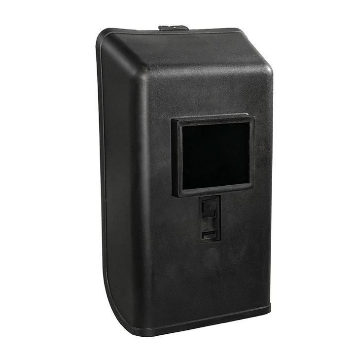 Masca protectie sudura Energo PRO WELD, camp vizual 90x110mm, negru, pentru sudura TIG, MIG-MAG, MMA