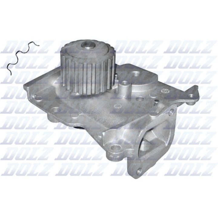 Водна помпа DOLZ за Mazda B-серия 2.0, с ролка на ремъка, 1985-1996