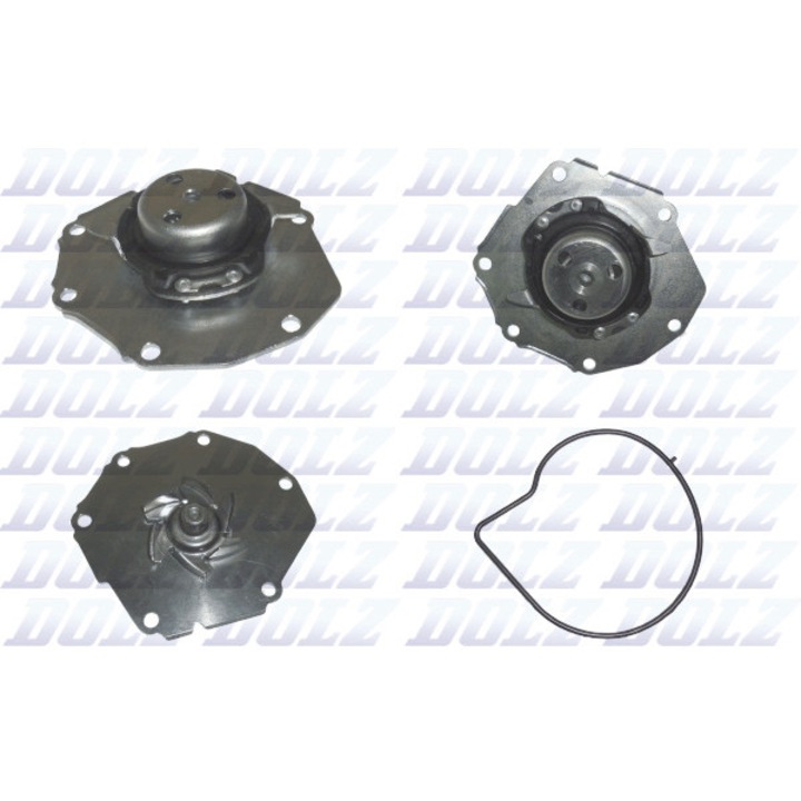 Помпа за вода DOLZ, за Volvo S80 3.0-3.2, устойчива на корозия, ефективна, V212