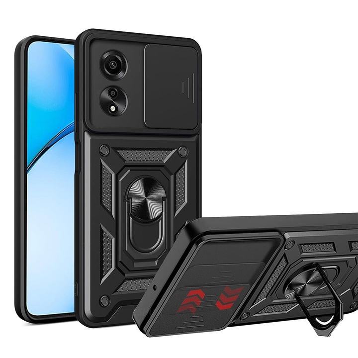 Carcasa de protectie pentru Oppo A60 4G, negru