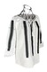 Bluza dama RFN 2 alb/negru mahon, marimea 3XL