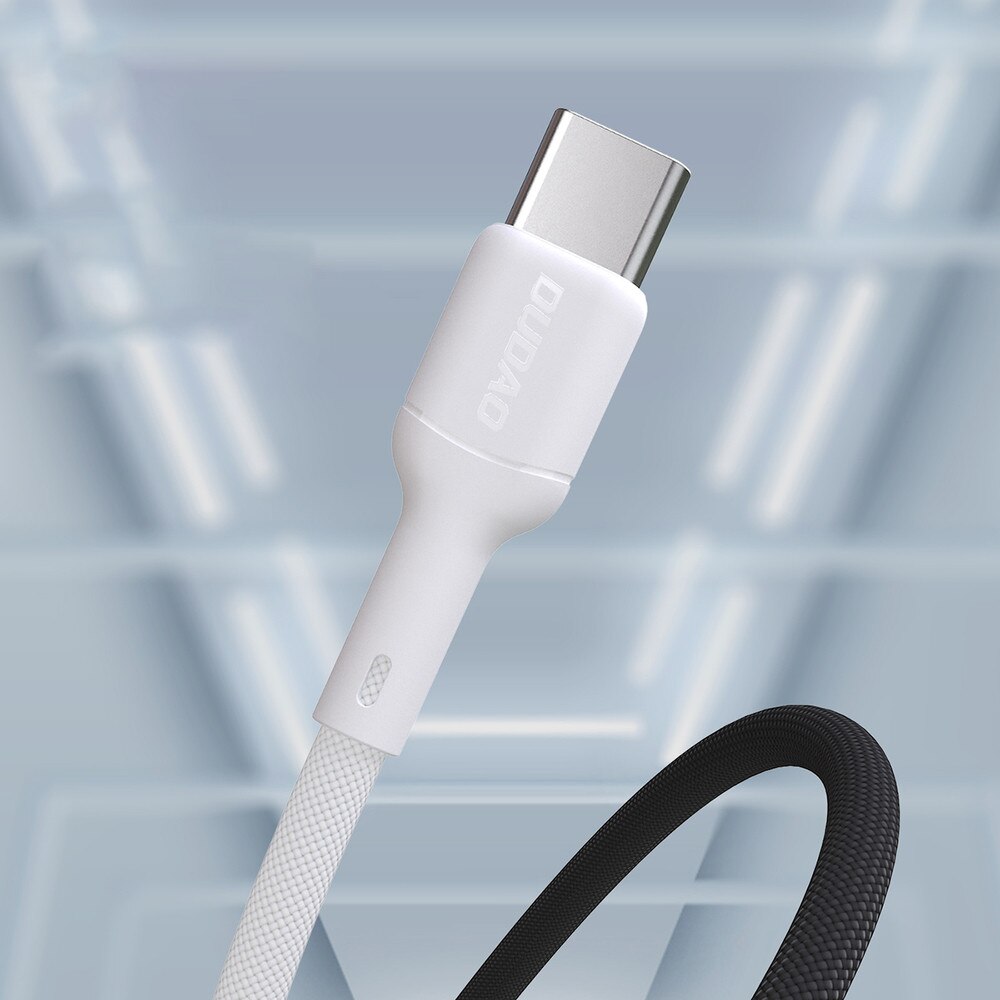 Cablu Dudao L9T, USB-A/USB-C, 5A, alb, 1m - eMAG.ro