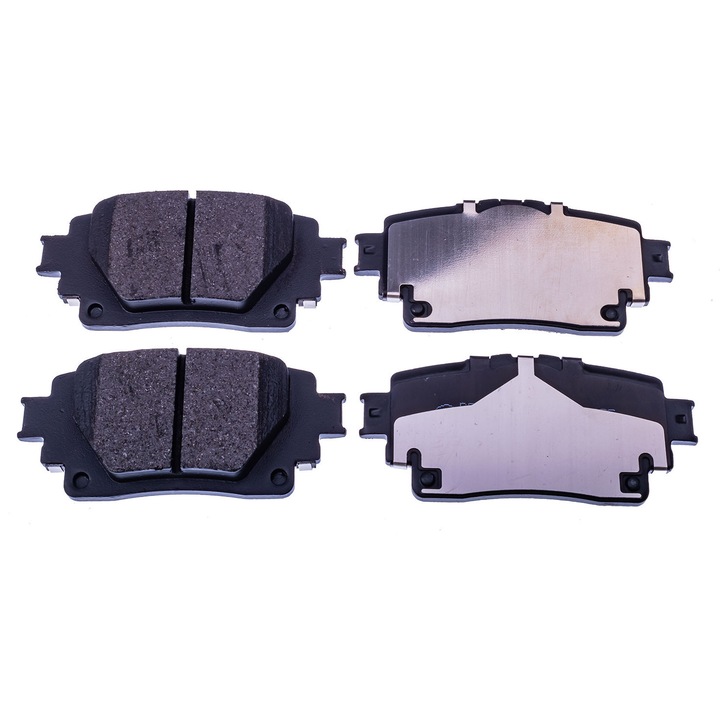 Fékbetétek, Denckermann, 103,6x43x15mm, hátsó tengelyre szerelhető