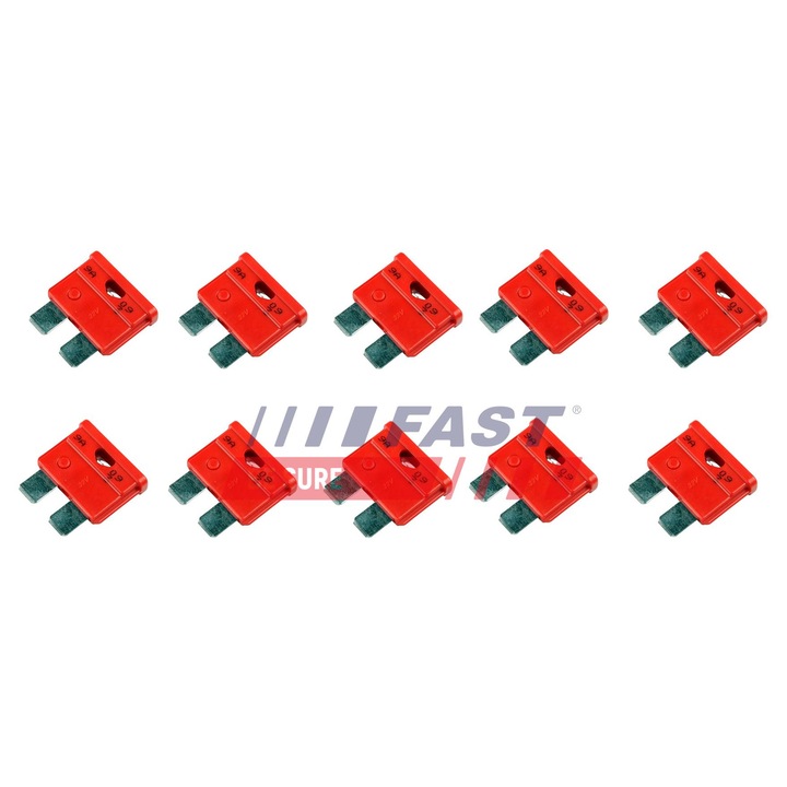 Sigurante electrice FAST, set 10 buc, 40A, pentru protectia circuitelor electrice