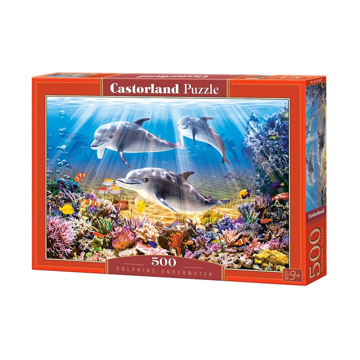 Castorland Puzzle, Delfini, 500 darab