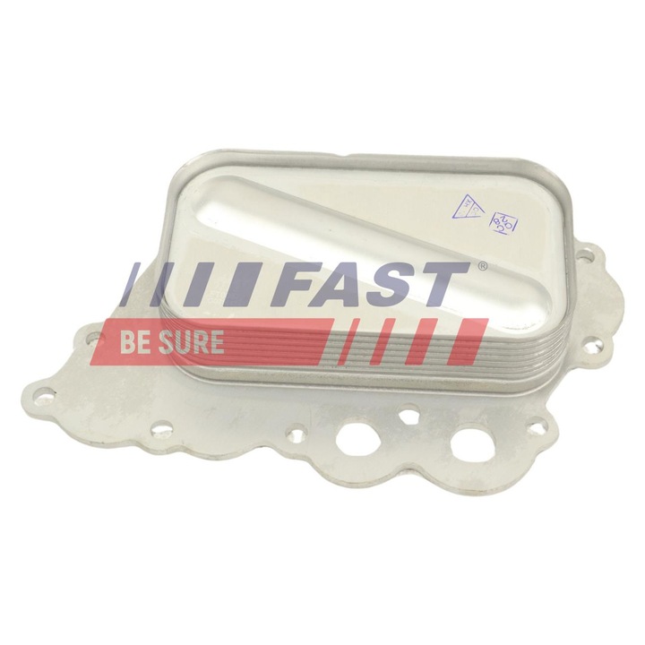 Fast olajhűtő, 206x132x38mm, Mercedes A W169 2004-hez, magas tartósság, FT00672