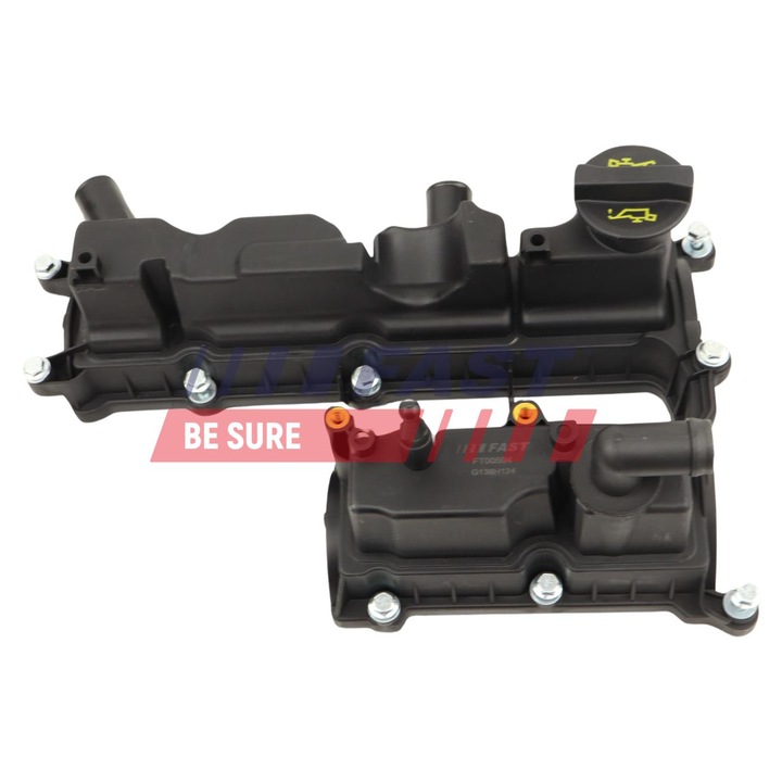 Szelepfedél, Fast, Ford Focus III 1.5 EcoBoost-hez, tömítéssel és csavarokkal, FT00594