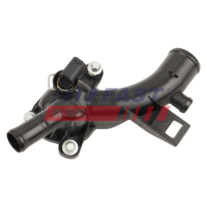 Termosztátház, Fast, Opel Astra J 1.4-hez, FT00647, egyszerű beszerelés