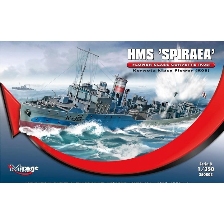 Mirage hajó makett Hms Spiraea