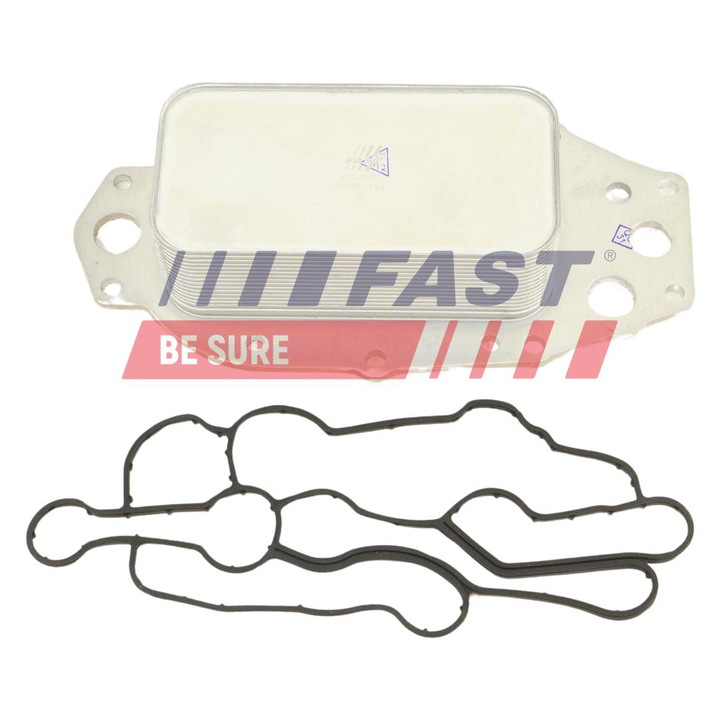Olajhűtő FAST, 242x124x57mm, 16 lamella, Citroen C5 III-hoz 2008-tól