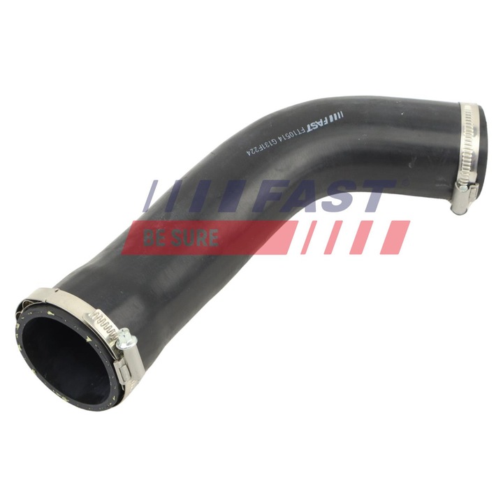 Turbófeltöltő levegőcső, Fast, kompatibilis VW Transporter T5, 2.0 TSI, magas hőmérsékletnek ellenálló, FT10514