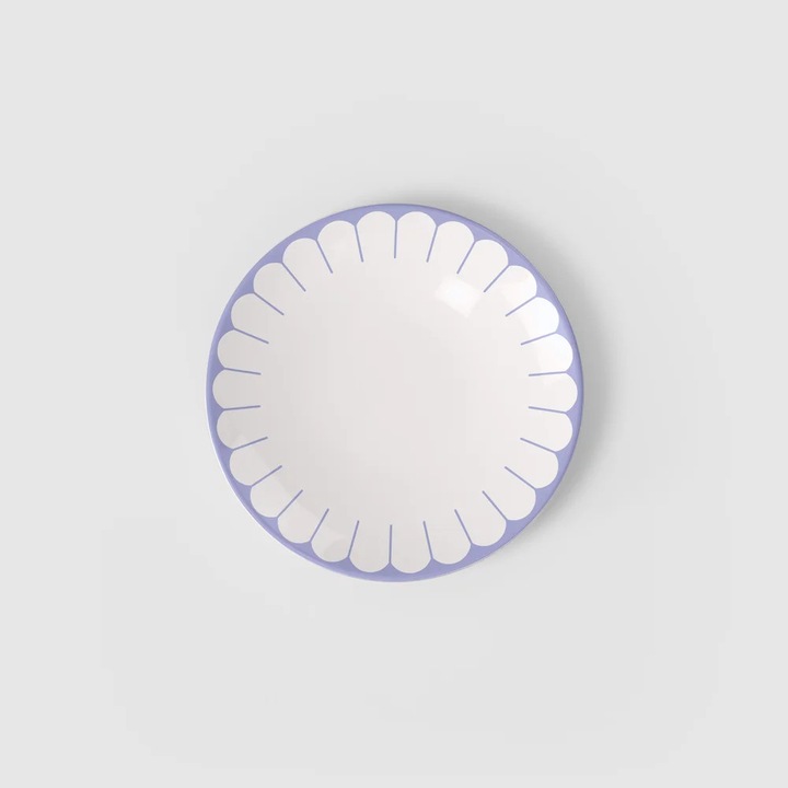 Desszert/reggeli tányér Fleur bleu