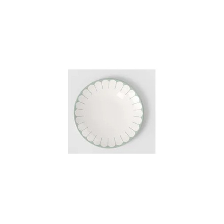 Desszert/reggeli tányér Fleur vert