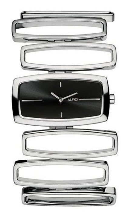 Női karóra, Alfex New Structures 5571-002, kvarc szerkezet, ezüst, 30m vízállóság