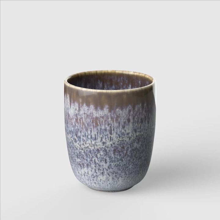 Cana cafea fara toarta Lave beige