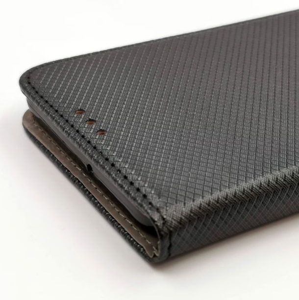 Husa protectie Tip Carte, Mat-Tech compatibila cu Samsung Galaxy S26 Ultra, Inchidere Magnetica, Buzunar interior pentru card, Protectie Completa, Functie de Stand, Negru