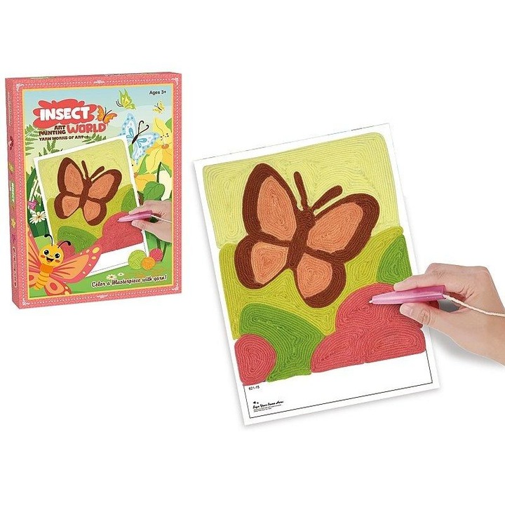 Set pictura si desen, ADAR, 6 culori, 32x24,5x2,5cm